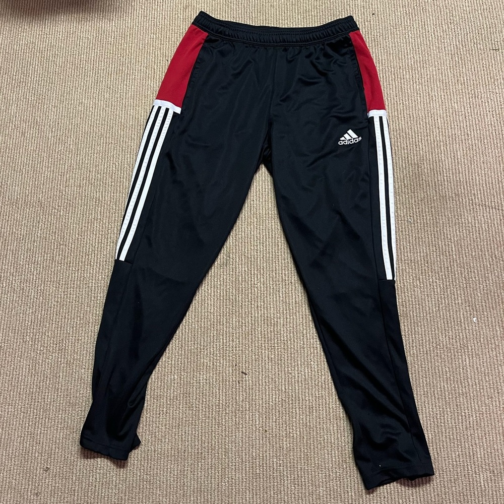 Adidas black joggers